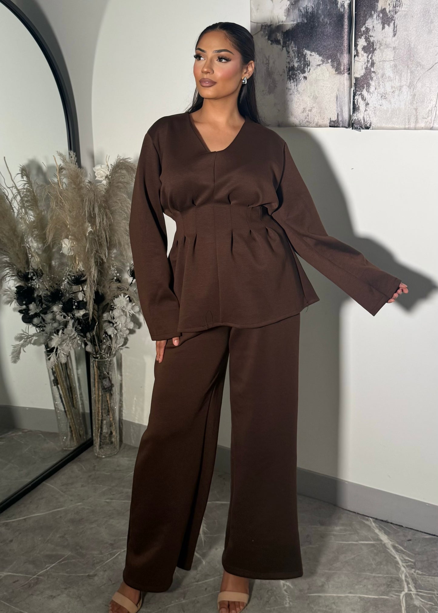 TAYLOR PEPLUM COORD