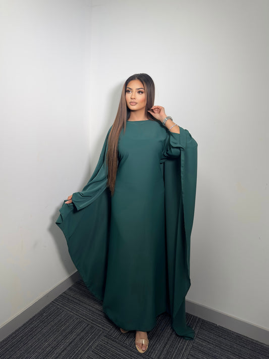 ADJUSTABLE TIE CAPE MAXI