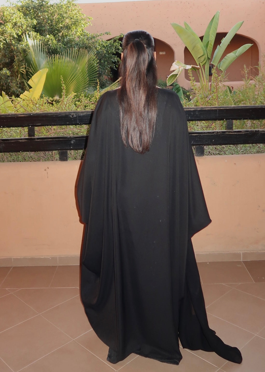 Nida Adjustable Butterfly Abaya