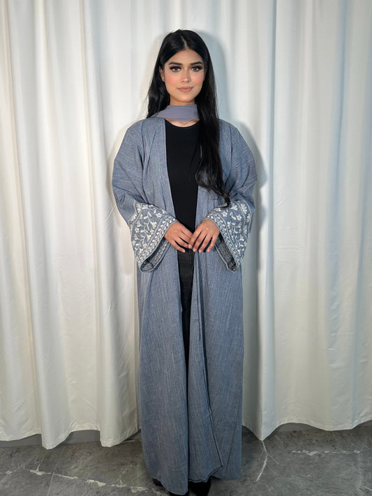 DENIM LUXURY ABAYA