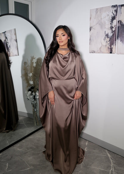 MINA COWL NECK BUTTERFLY KAFTAN