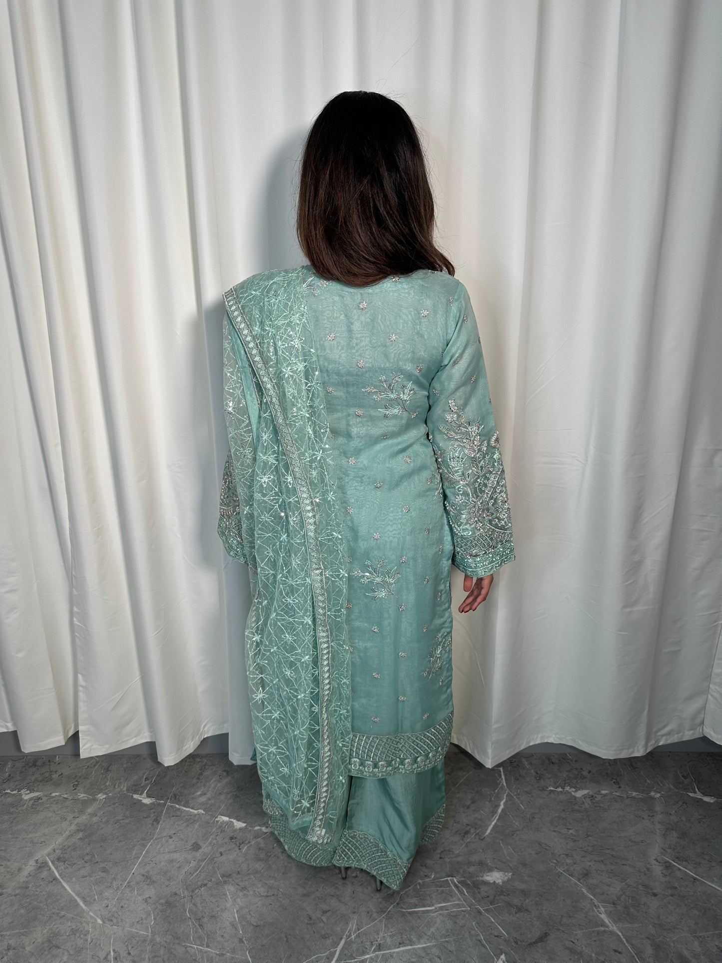 MINT 3 PIECE PALAZZO SUIT