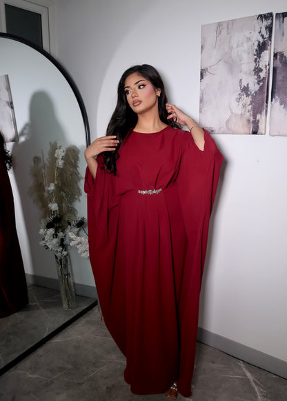 SIENNA DIMANTE EMBELLISHED KAFTAN