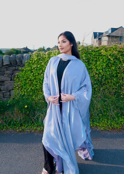 Layla Organza Open Abaya