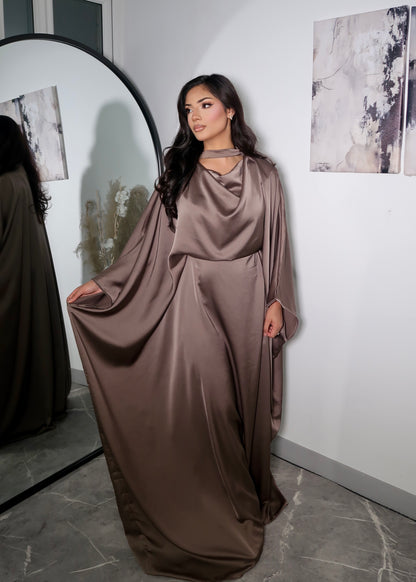 MINA COWL NECK BUTTERFLY KAFTAN