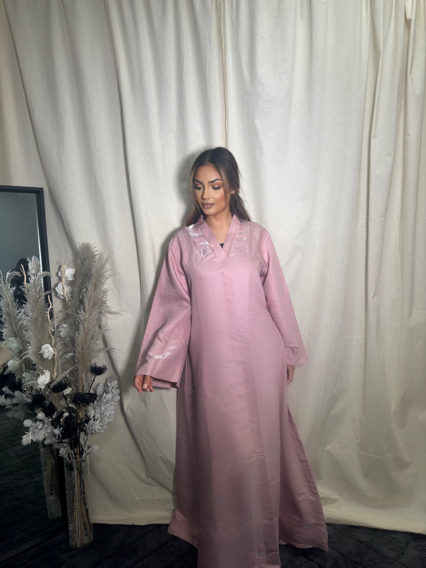 SILK CHIFFON ABAYA