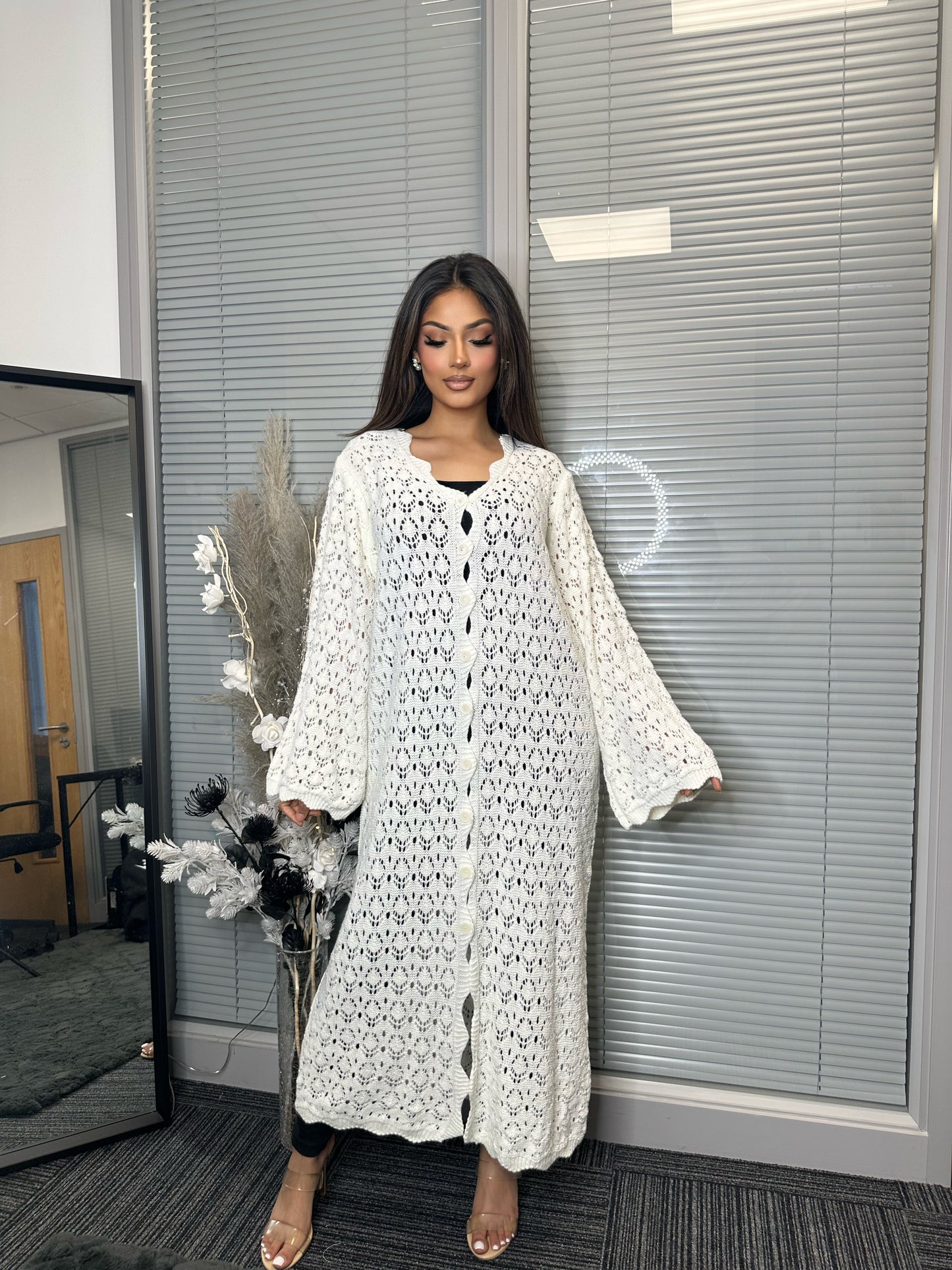 CROCHET JUMPER DRESS