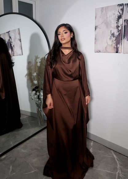 MINA COWL NECK BUTTERFLY KAFTAN