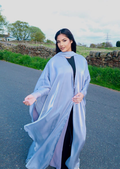 Layla Organza Open Abaya