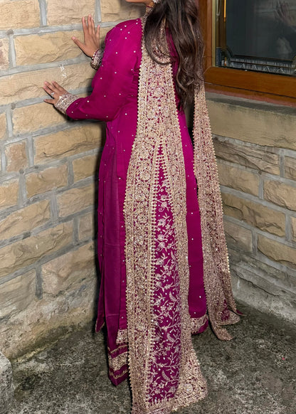 ANYA MAGENTA 3 PIECE SUIT