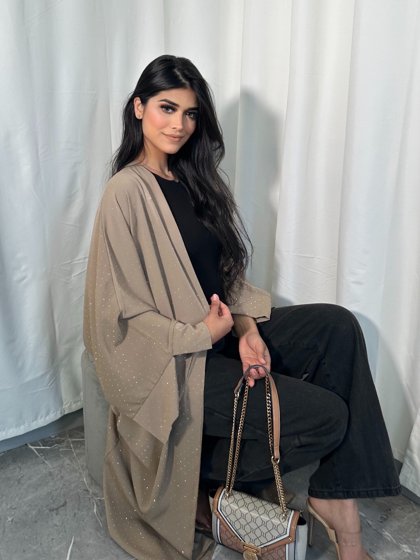 DIMANTE LUXURY OPEN ABAYA