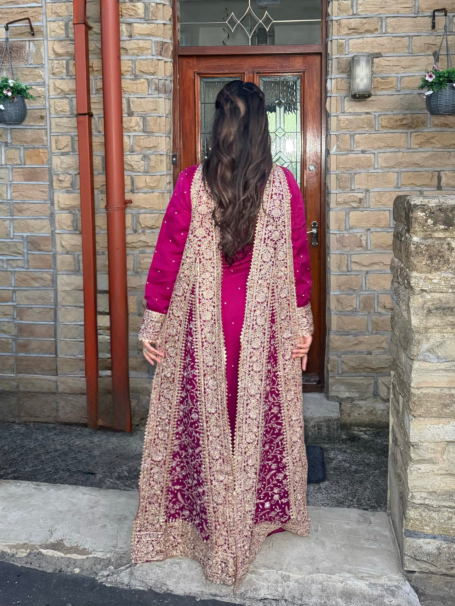 ANYA MAGENTA 3 PIECE SUIT