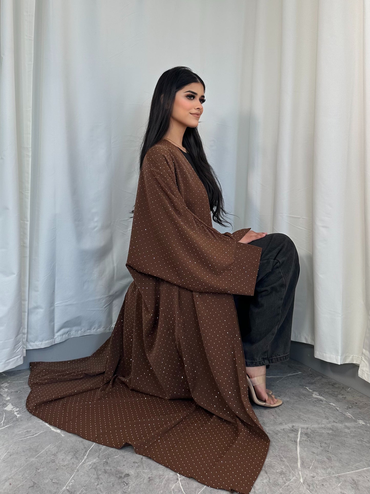 DIMANTE LUXURY OPEN ABAYA