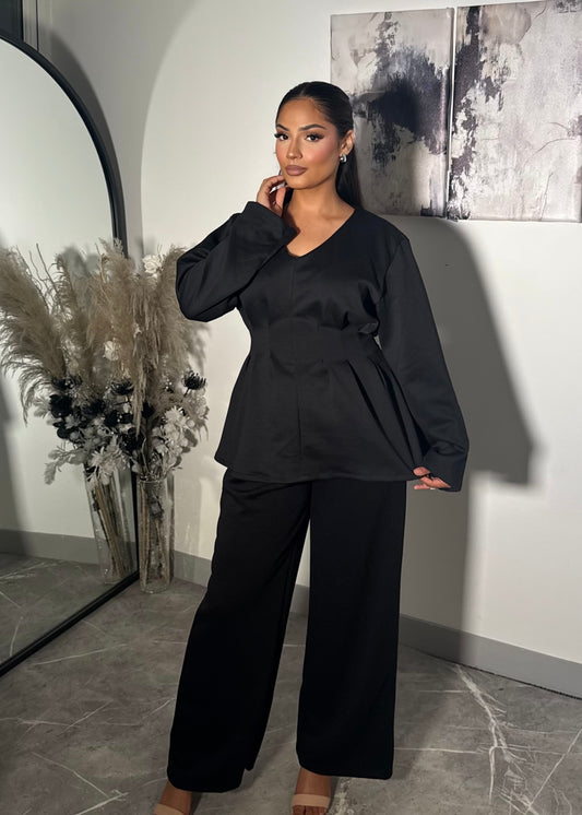 TAYLOR PEPLUM COORD