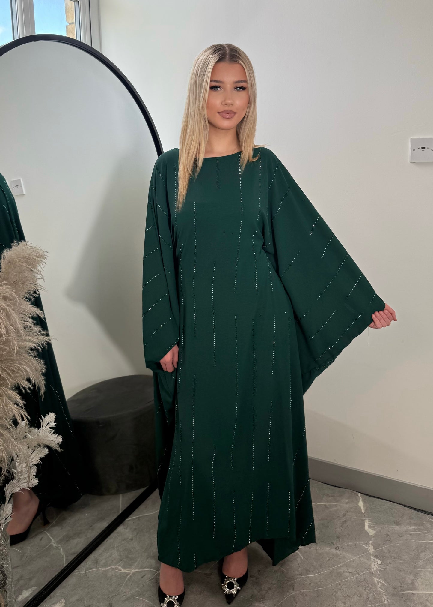 DIMANTE BUTTERFLY CAPE MAXI