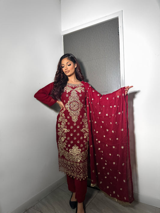 RED MIRROR SUIT